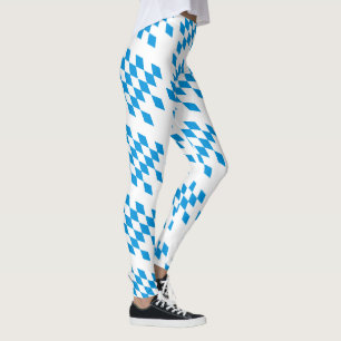 GERMAN STATE OF BAVARIA Flag Colours Leggings