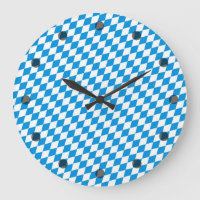 German State Of Bavaria - Flag Colours Pattern