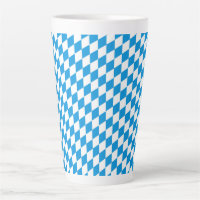 German State Of Bavaria - Flag Colours Pattern