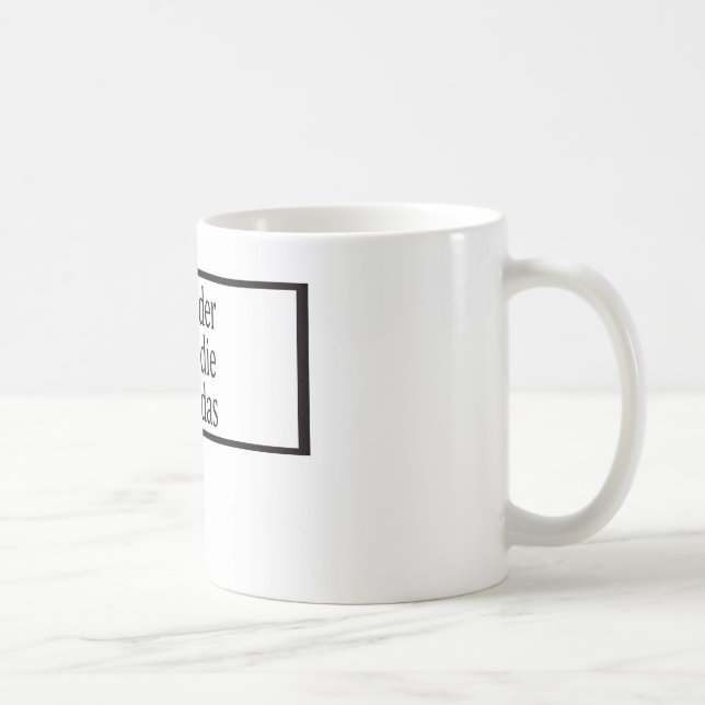German teacher coffee mug (Right)