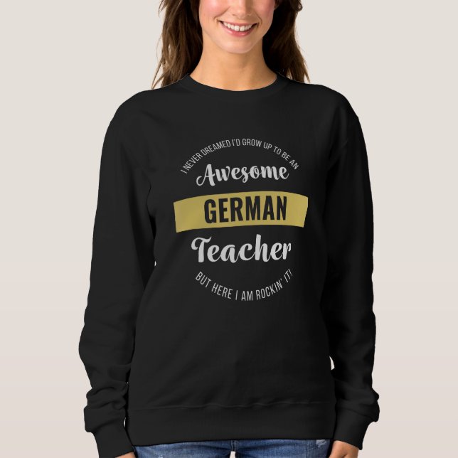 German Teacher Shirt Funny Appreciation School (Front)