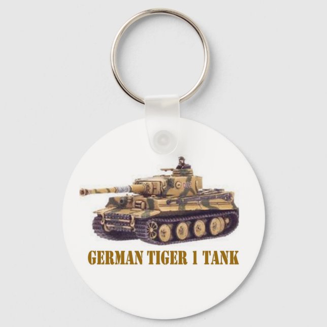 GERMAN TIGER 1 TANK KEY RING (Front)