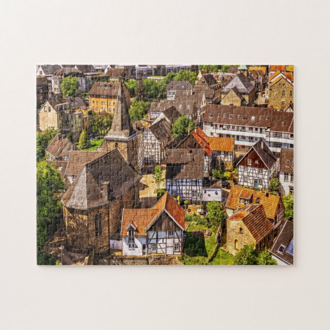 German Town Jigsaw Puzzle (Horizontal)