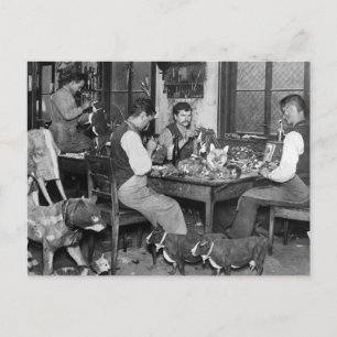 German Toy Makers, early 1900s Postcard