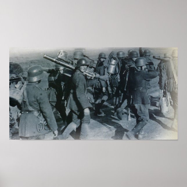 German Troops Poster (Front)