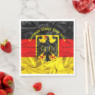 German Unity Day, Germany National Day Napkin