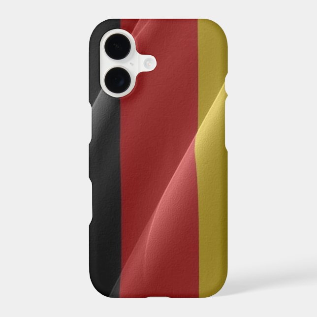 German waving flag - (Back)