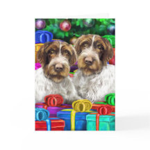 German WH Pointer Open Gifts Christmas