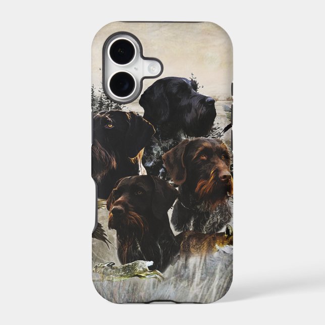  German Wirehaired Pointer (Back)