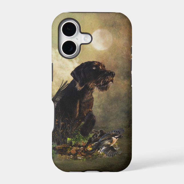 German Wirehaired Pointer (Back)
