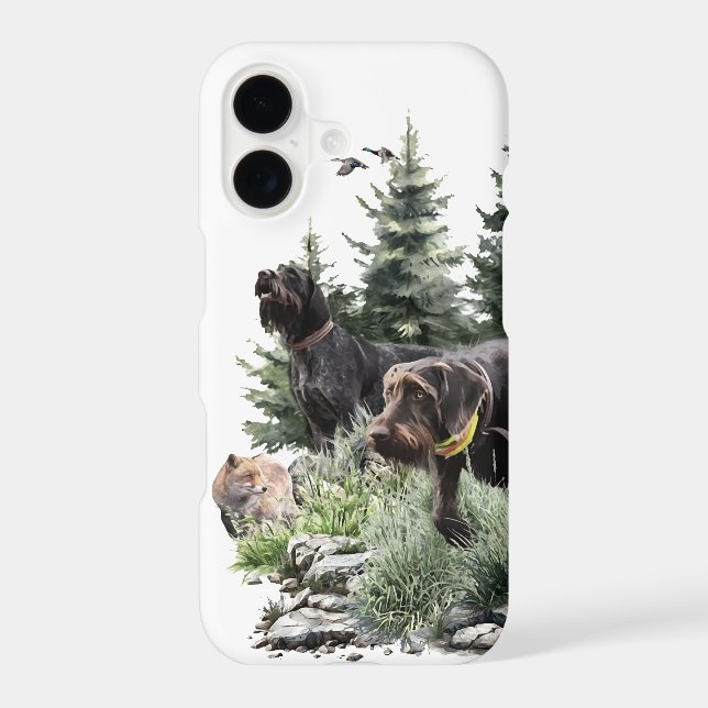 German Wirehaired Pointer (Back)