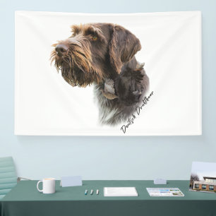German Wirehaired Pointer Banner