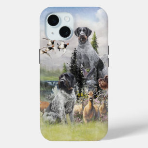 German Wirehaired Pointer iPhone 15 Case