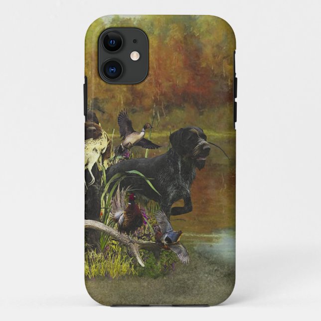  German Wirehaired Pointer Case-Mate iPhone Case (Back)