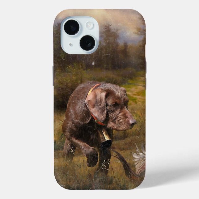 German Wirehaired Pointer   Case-Mate iPhone Case (Back)
