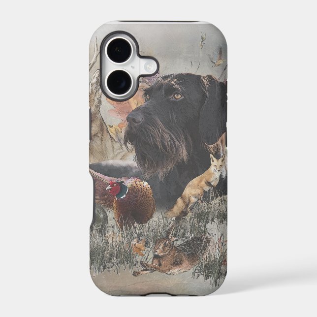 German Wirehaired Pointer  Case-Mate iPhone Case (Back)