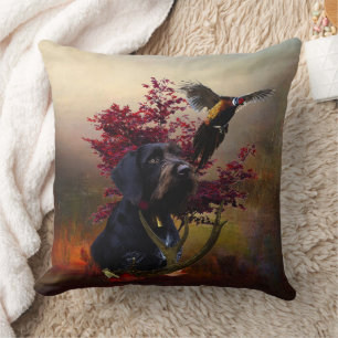 German Wirehaired Pointer Cushion