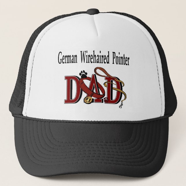 German Wirehaired Pointer Dad Hat (Front)