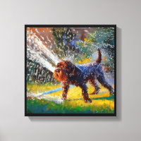 German Wirehaired Pointer Dog