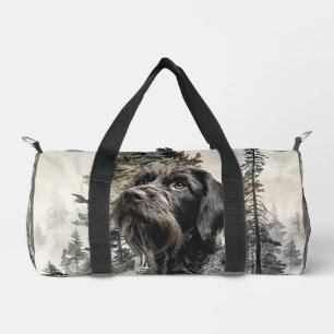 German Wirehaired Pointer Duffle Bag