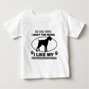 "german wirehaired pointer" "german wirehaired poi baby T-Shirt