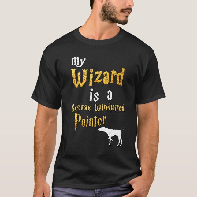 German Wirehaired Pointer  German Wirehaired Point T-Shirt (Front)