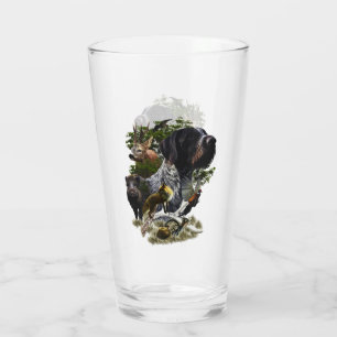 German Wirehaired Pointer  Glass