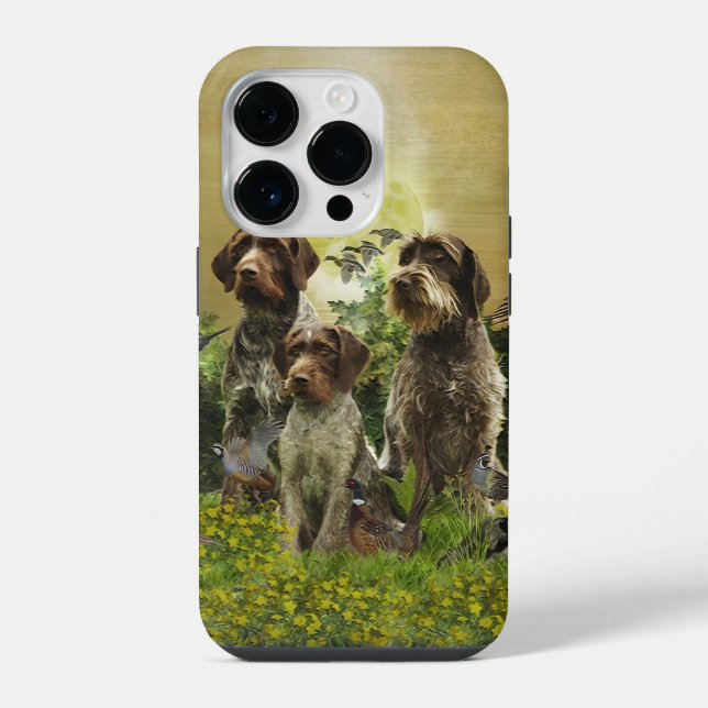  German Wirehaired Pointer  iPhone Case (Back)