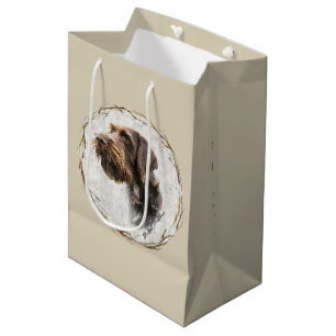 German Wirehaired Pointer Medium Gift Bag