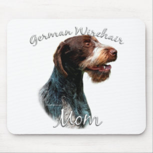 German Wirehaired Pointer Mum 2 Mouse Pad