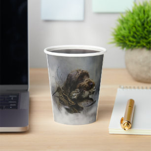  German Wirehaired Pointer     Paper Cups