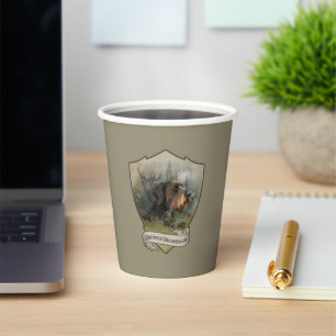 German Wirehaired Pointer   Paper Cups
