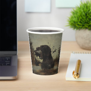  German Wirehaired Pointer     Paper Cups