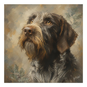 German Wirehaired Pointer Photo Print