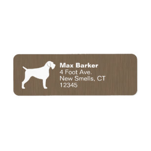 German Wirehaired Pointer Silhouette Custom