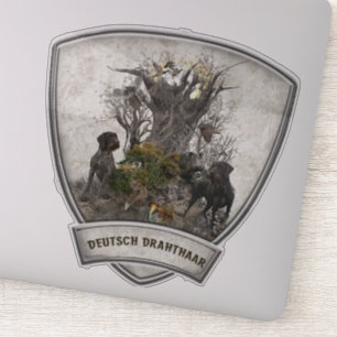 German Wirehaired Pointer Sticker