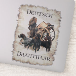 German Wirehaired Pointer  sticker