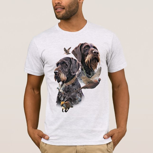 German Wirehaired Pointer T-Shirt (Front)