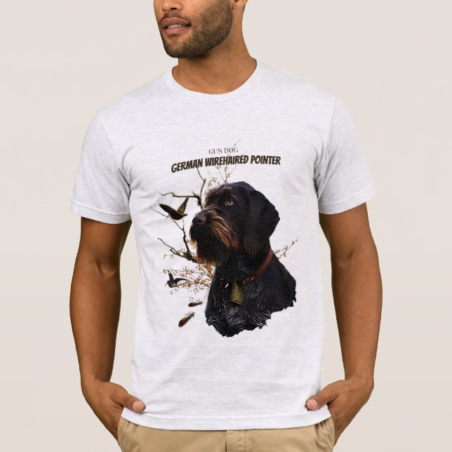 German Wirehaired Pointer T-Shirt (Front)