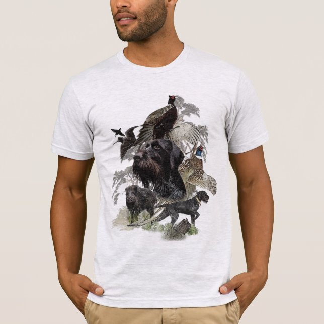 German Wirehaired Pointer T-Shirt (Front)