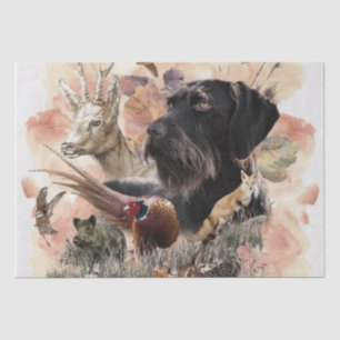 German Wirehaired Pointer Tissue Paper