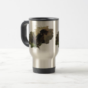 German Wirehaired Pointer Travel Mug