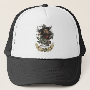 German Wirehaired Pointer Trucker Hat