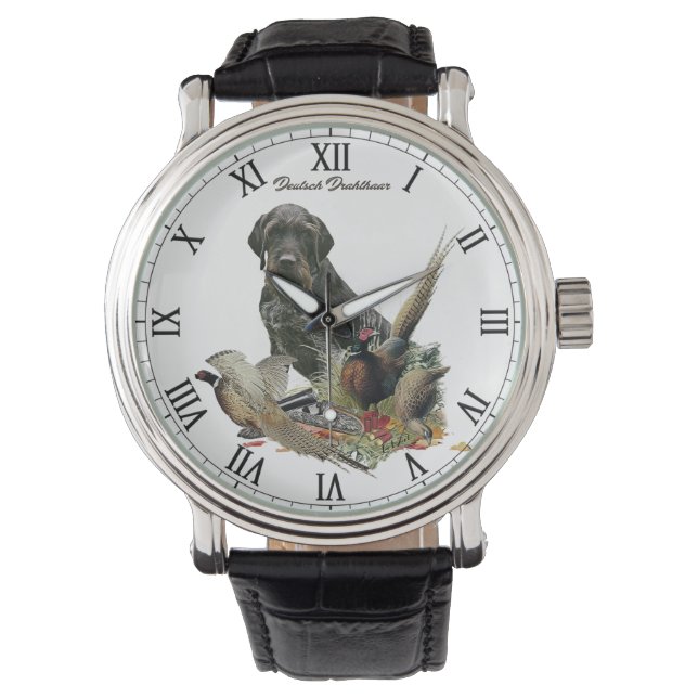  German Wirehaired Pointer Watch (Front)