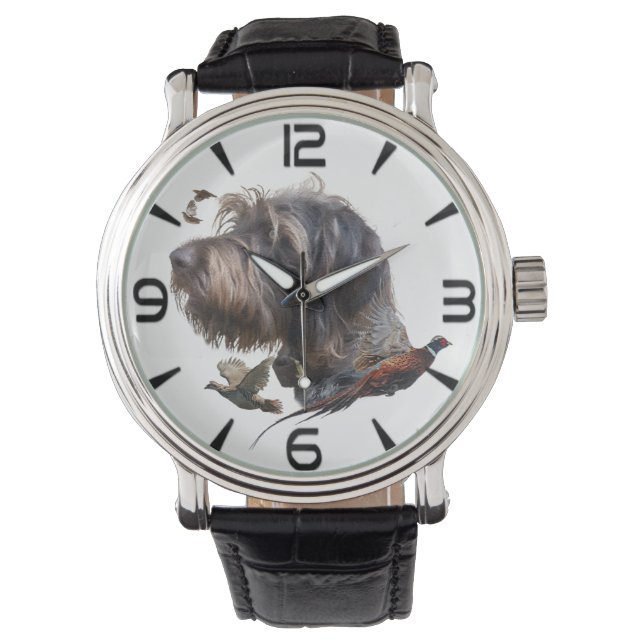 German Wirehaired Pointer   Watch (Front)