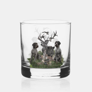  German Wirehaired Pointer     Whiskey Glass
