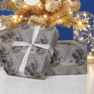 German Wirehaired Pointer Wrapping Paper