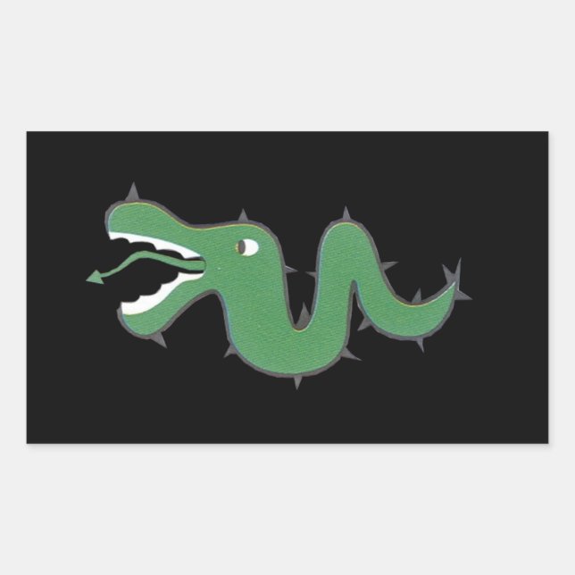 German WW2 airforce Luftwaffe emblem logo Rectangular Sticker (Front)