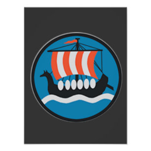 German WW2 airforce Luftwaffe unit logo, emblem Photo Print