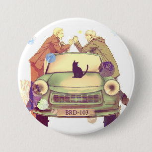 Germancest - Hetalia 7.5 Cm Round Badge